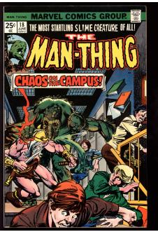 MAN-THING #18 8.5 front cover