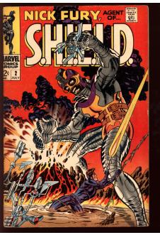 Cover of Nick Fury, Agent of SHIELD #2