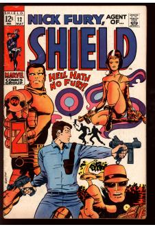 Cover of Nick Fury, Agent of SHIELD #12