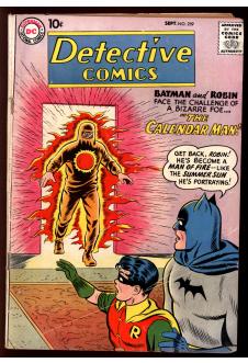 DETECTIVE COMICS #259 2.5 front cover