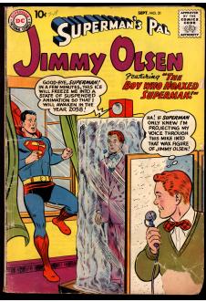 SUPERMAN'S PAL JIMMY OLSEN #31 2.5 front cover
