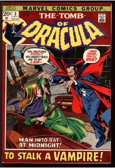 TOMB OF DRACULA #3 5.5 front cover