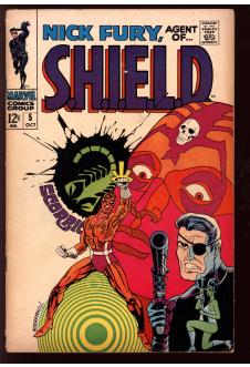Cover of Nick Fury, Agent of SHIELD #5