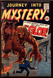 JOURNEY INTO MYSTERY #72 4.5 front cover