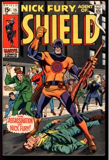 Cover of Nick Fury, Agent of SHIELD #15