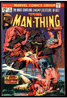 MAN-THING #6 9.0 front cover