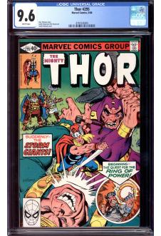 THOR #295 CGC 9.6 WHITE PAGES front cover