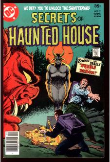 SECRETS OF HAUNTED HOUSE #7 9.0 front cover