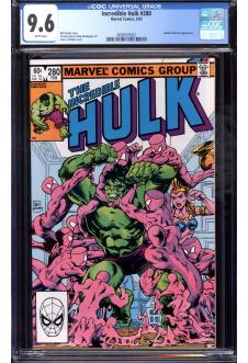INCREDIBLE HULK #280 CGC 9.6 WHITE PAGES front cover