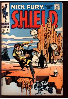 NICK FURY, AGENT OF SHIELD #7 5.5 front cover