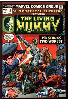 SUPERNATURAL THRILLERS #8 6.0 front cover