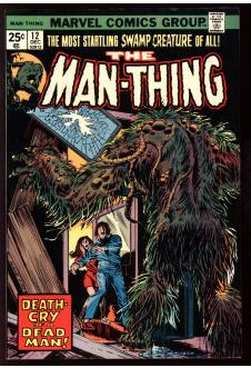 MAN-THING #12 8.5 front cover