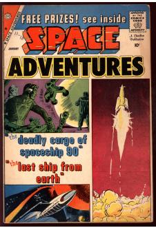 SPACE ADVENTURES #32 5.0 front cover