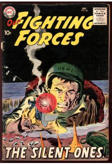 OUR FIGHTING FORCES #40 3.5 front cover