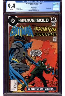 BRAVE AND THE BOLD #145 CGC 9.4 WHITE PAGES WHITMAN front cover