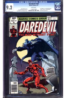 DAREDEVIL #158 CGC 9.2 WHITE PAGES front cover