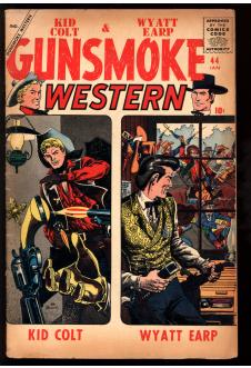GUNSMOKE WESTERN #44 4.5 front cover