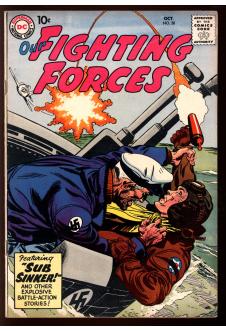 OUR FIGHTING FORCES #38 3.5 front cover