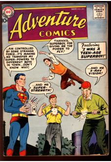ADVENTURE COMICS #254 3.5 front cover
