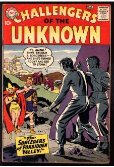 CHALLENGERS OF THE UNKNOWN #6 4.5 front cover
