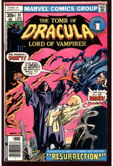 Cover of Tomb of Dracula #61