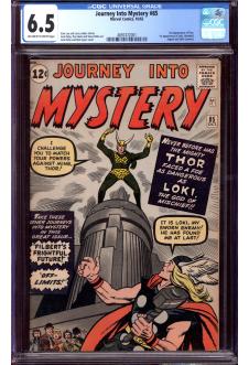 JOURNEY INTO MYSTERY #85 CGC 6.5 OW/WH PAGES front cover