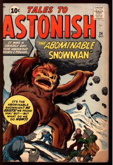 TALES TO ASTONISH #24 2.5 front cover