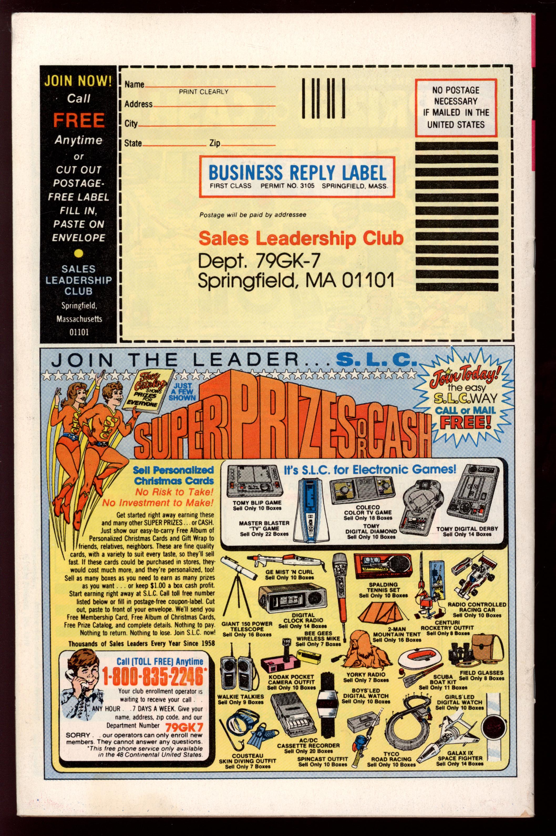 BUCK ROGERS Back Cover