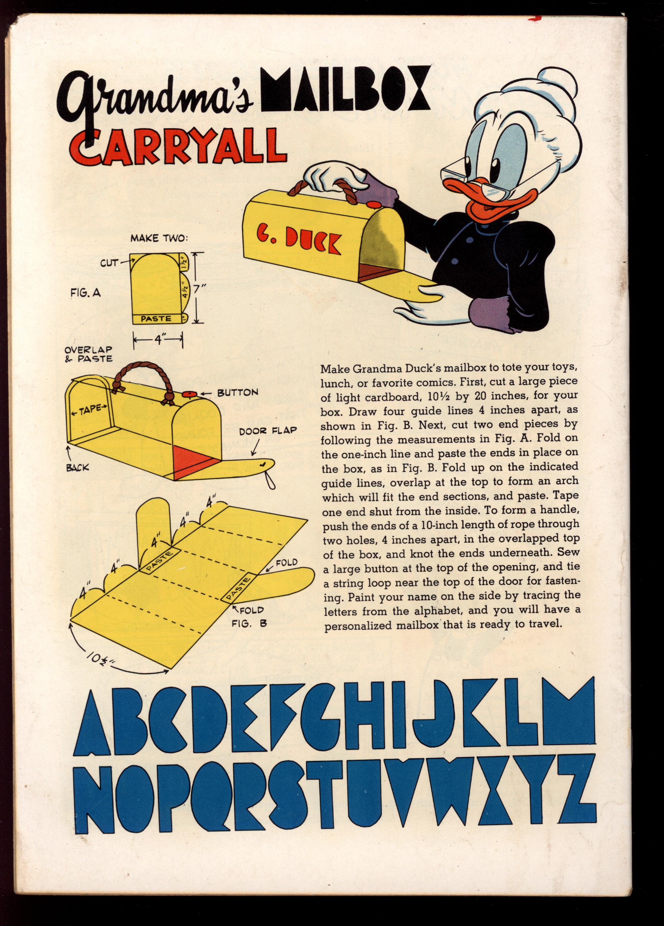 FOUR COLOR Back Cover