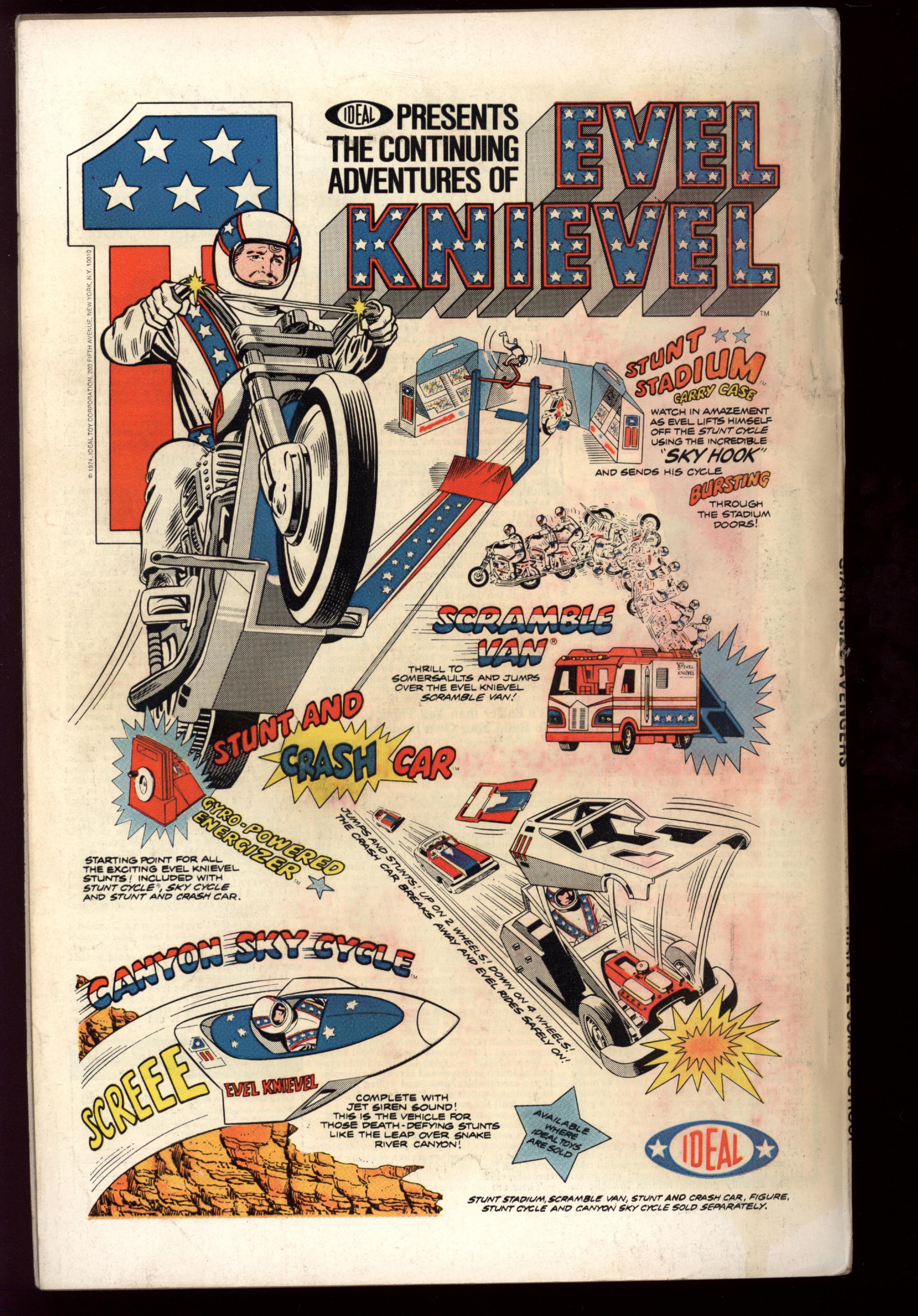 GIANT-SIZE AVENGERS Back Cover
