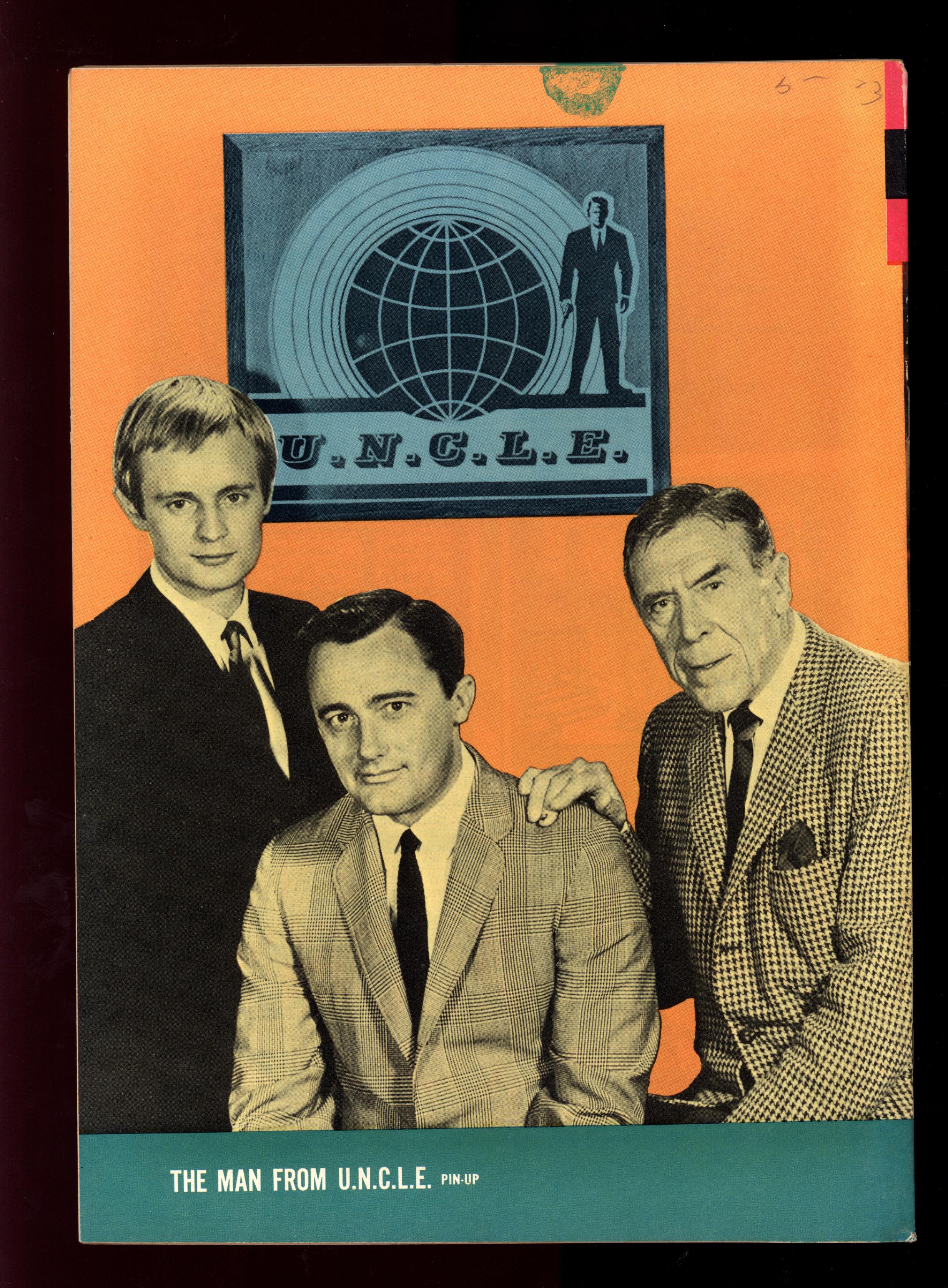 THE MAN FROM UNCLE Back Cover