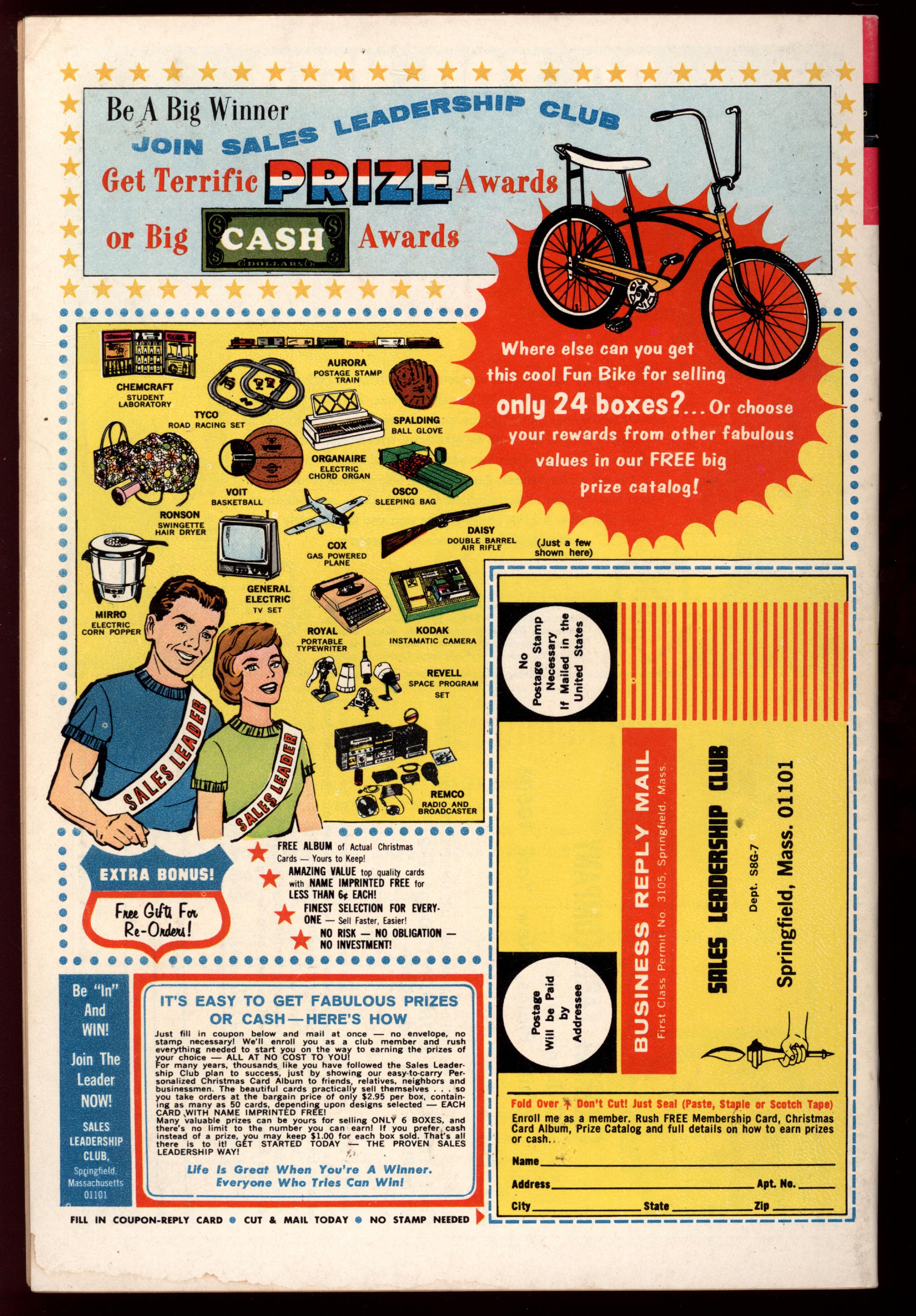 TARZAN Back Cover