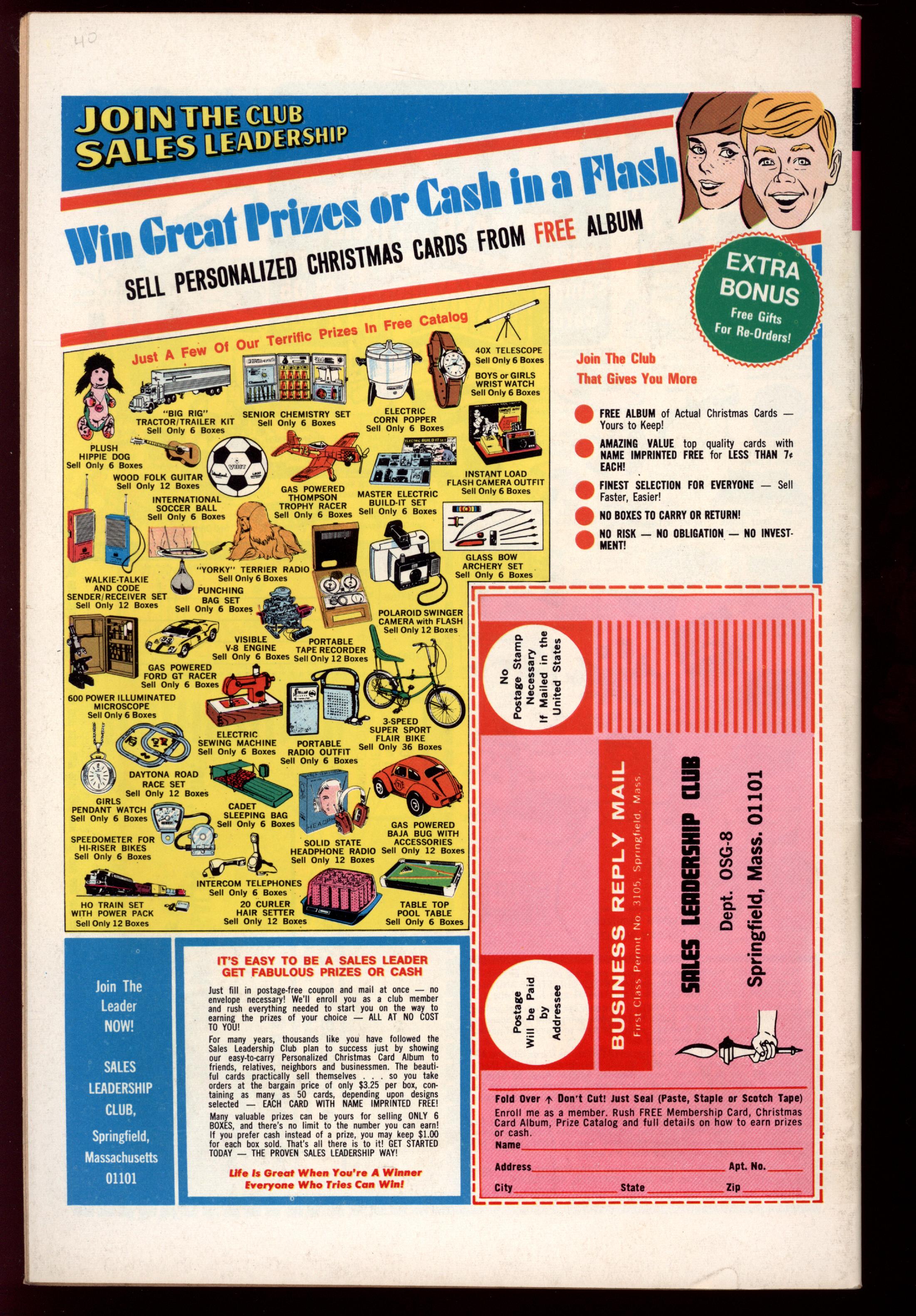 TARZAN Back Cover