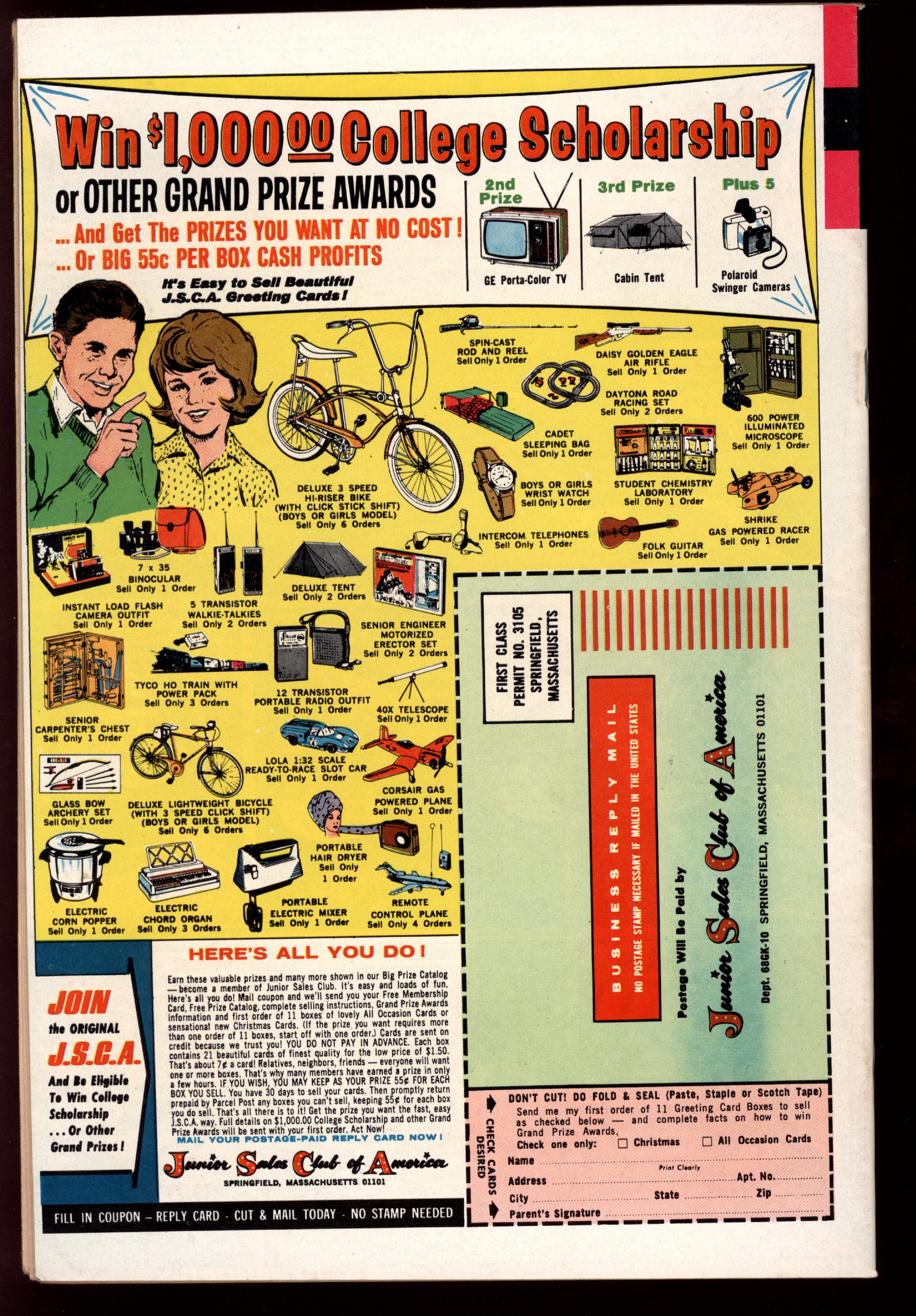 TARZAN Back Cover