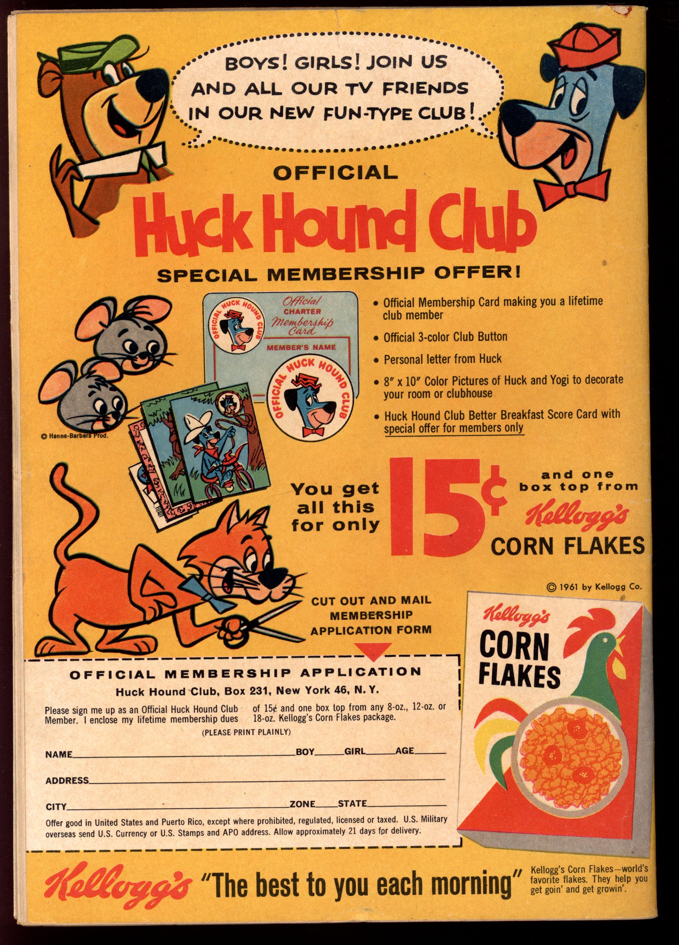 DONALD DUCK Back Cover