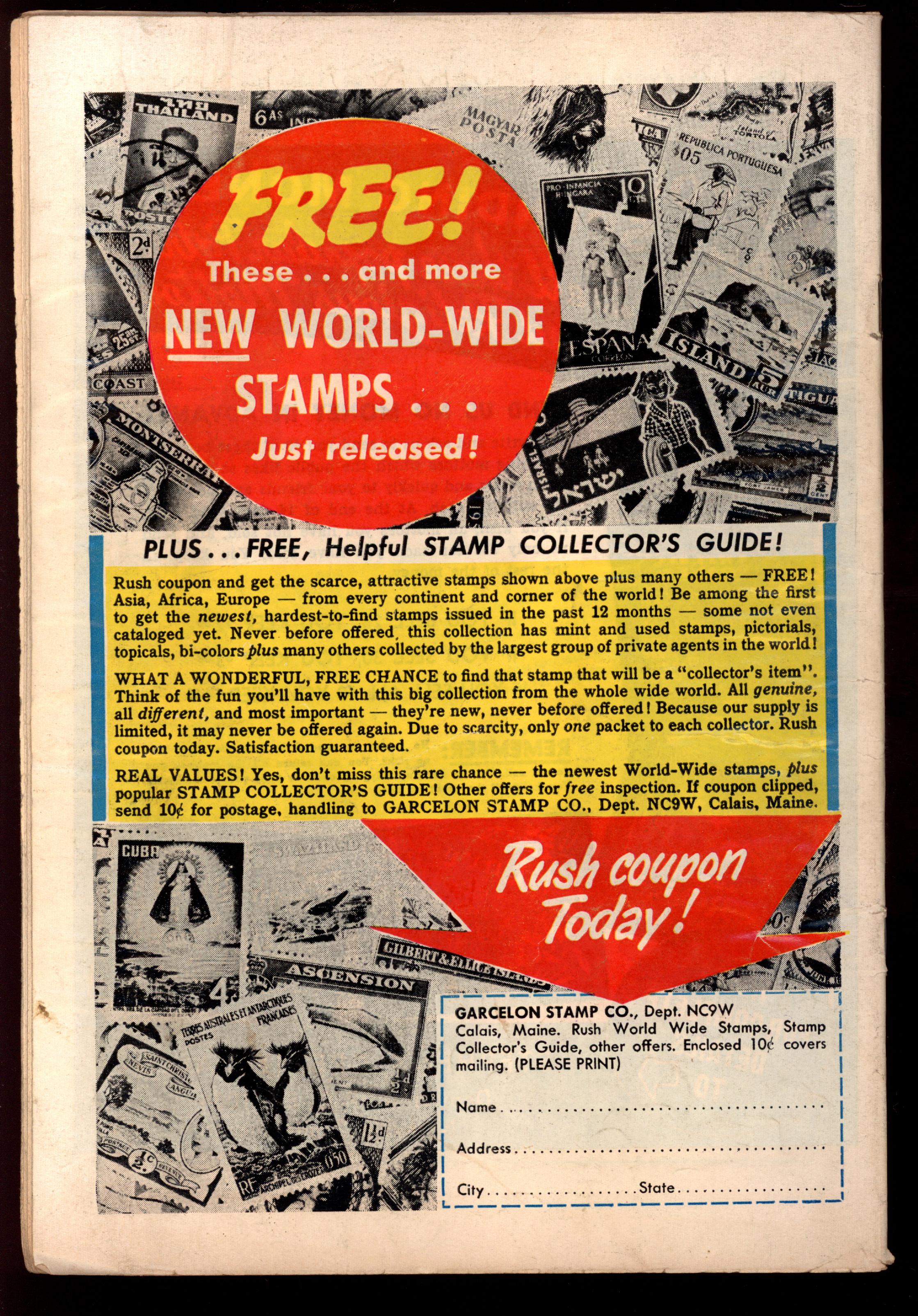 ADVENTURES OF JERRY LEWIS Back Cover
