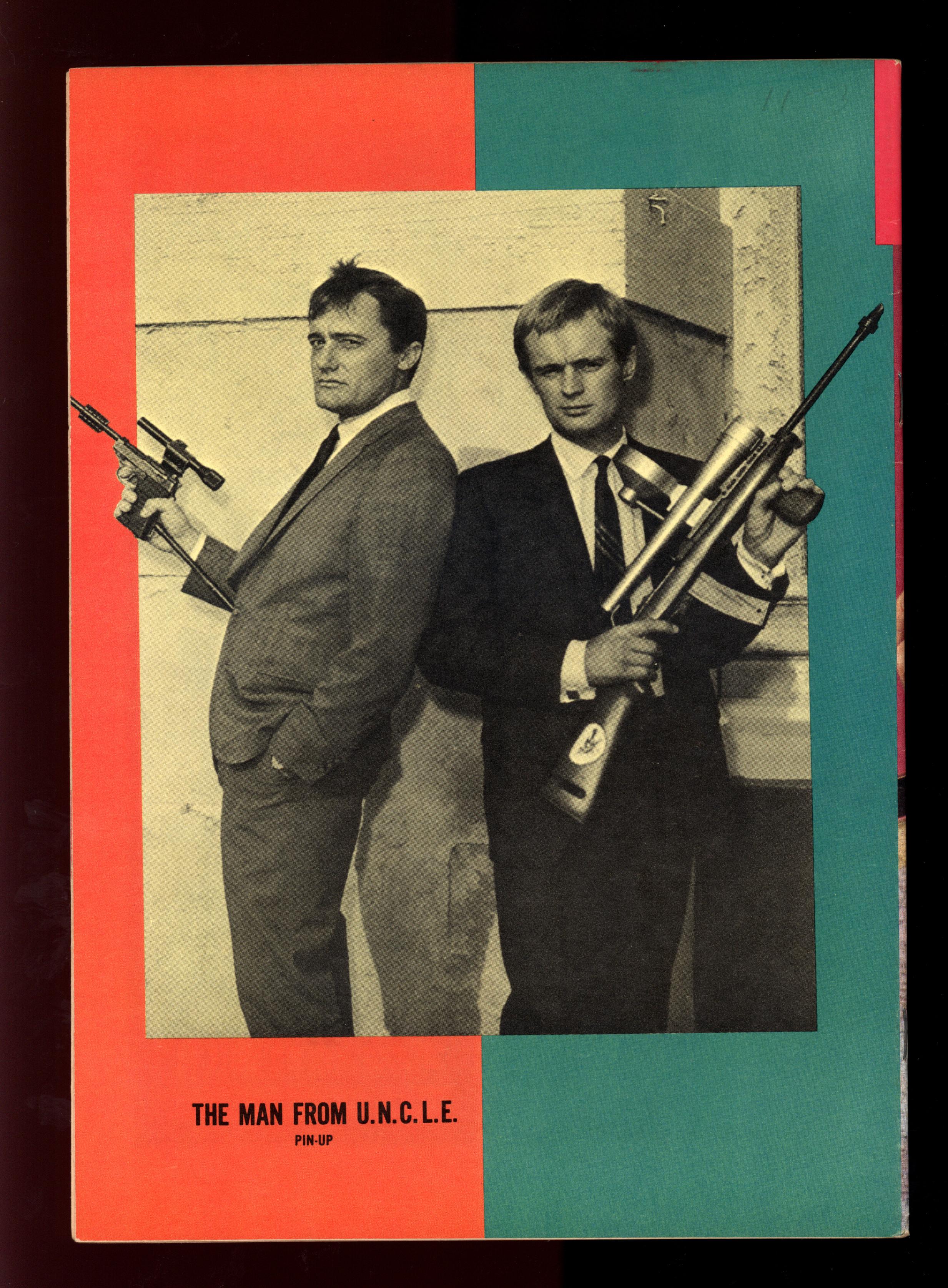 THE MAN FROM UNCLE Back Cover