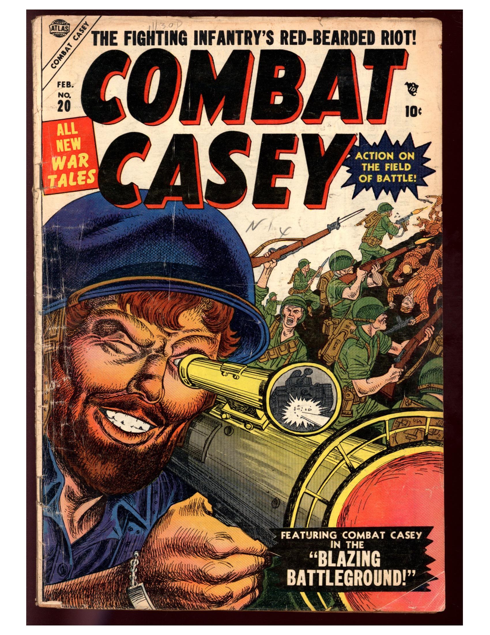 COMBAT CASEY Front Cover