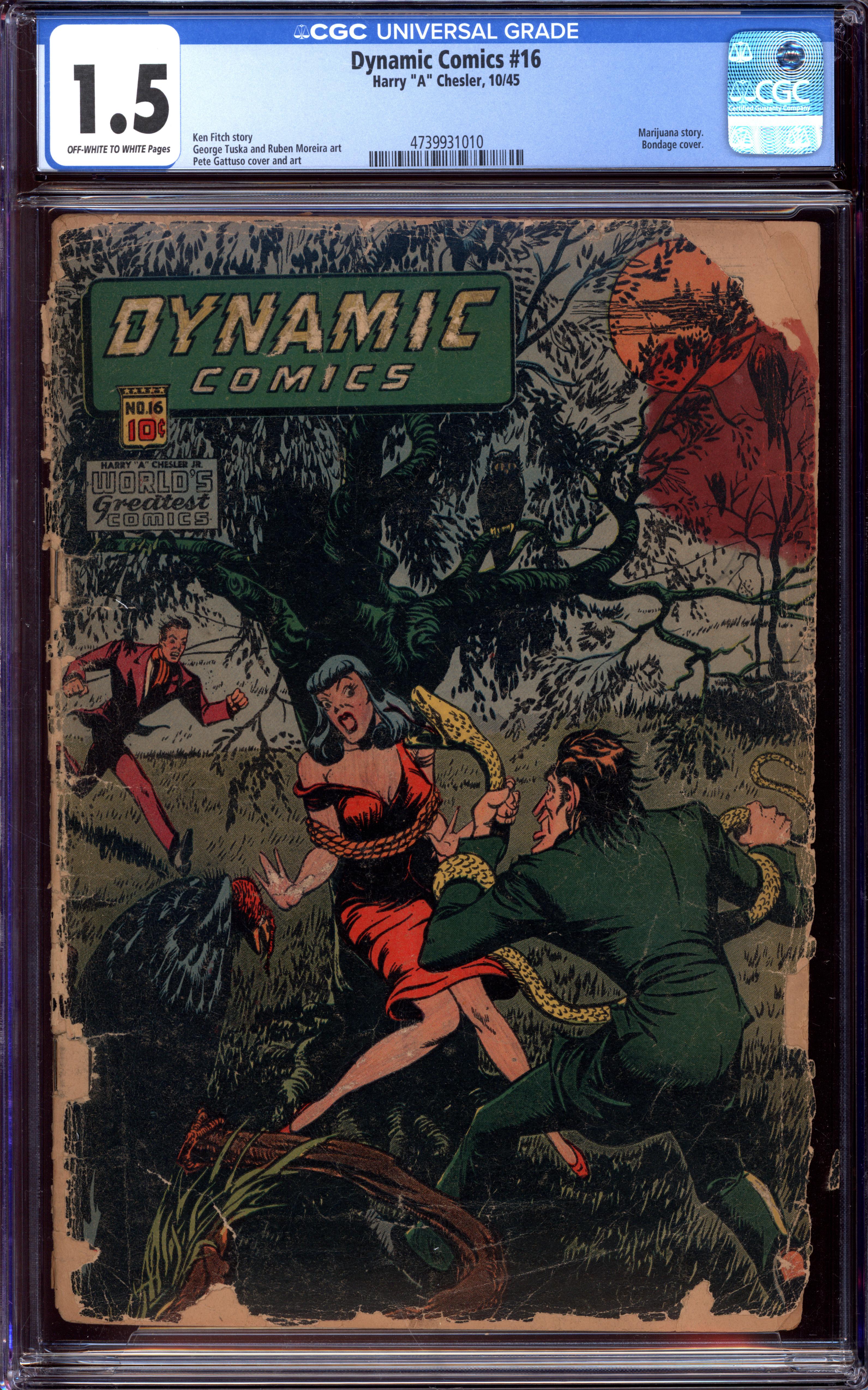 DYNAMIC COMICS Front Cover