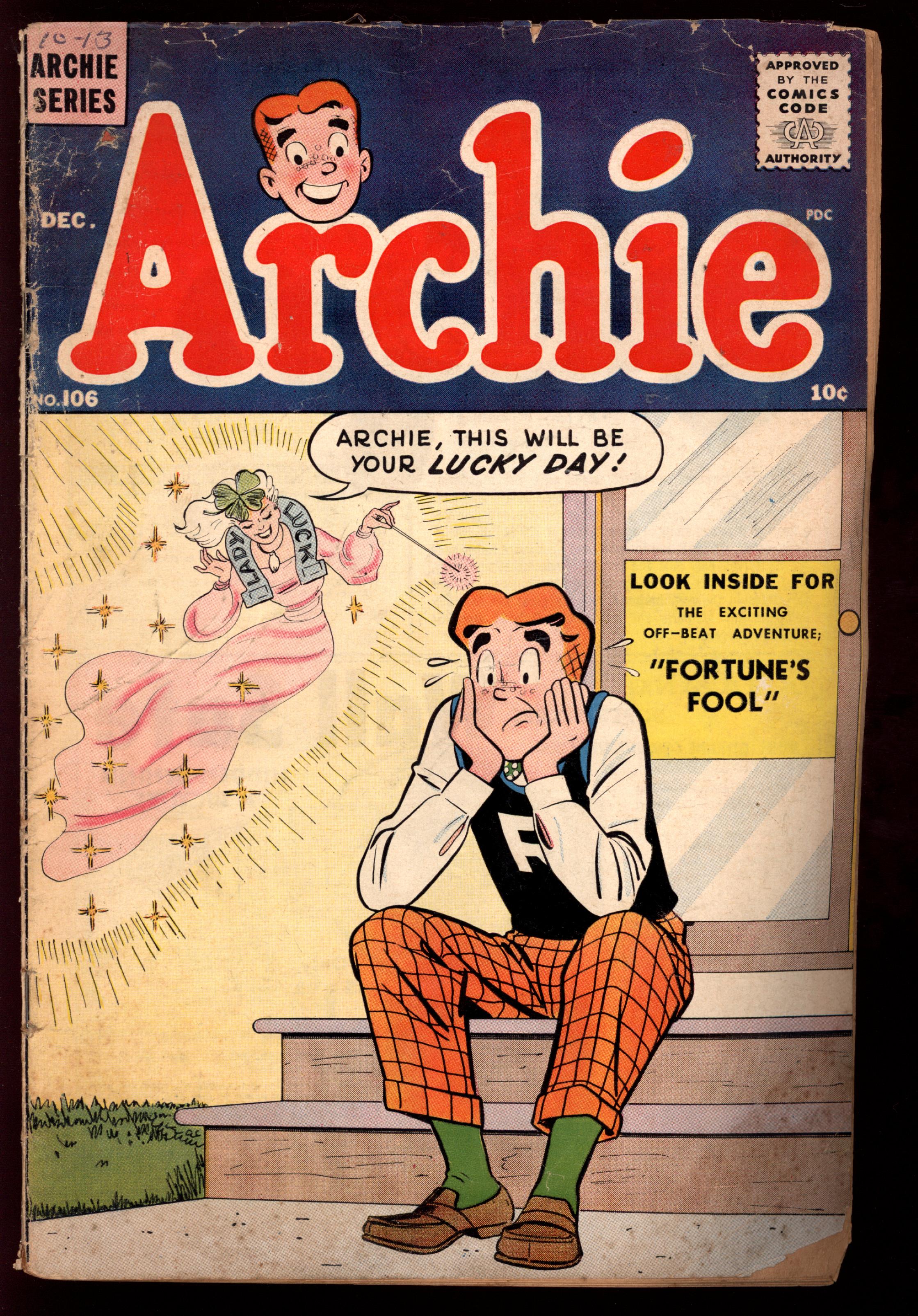 ARCHIE COMICS Front Cover