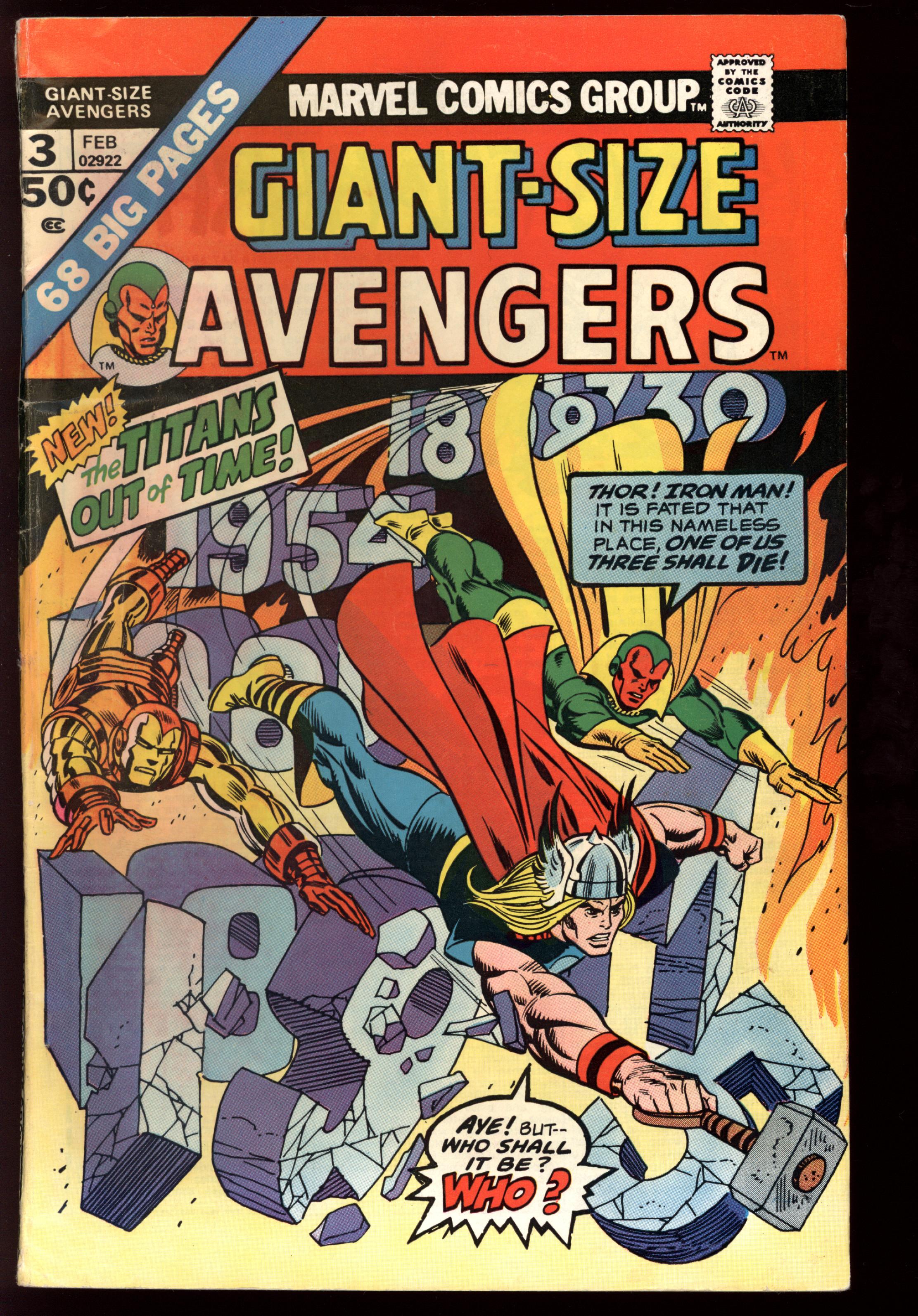GIANT-SIZE AVENGERS Front Cover