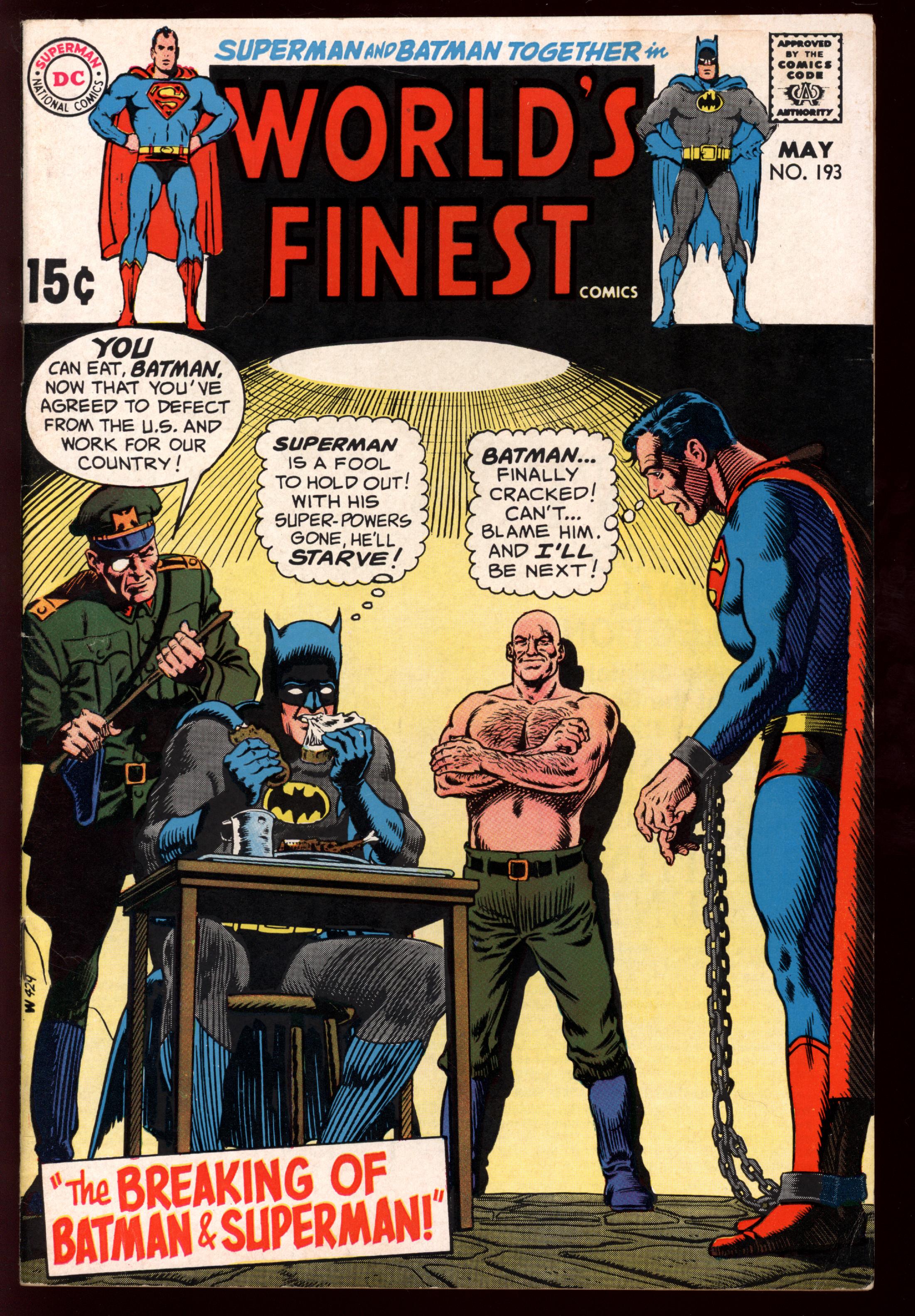 WORLD'S FINEST Front Cover