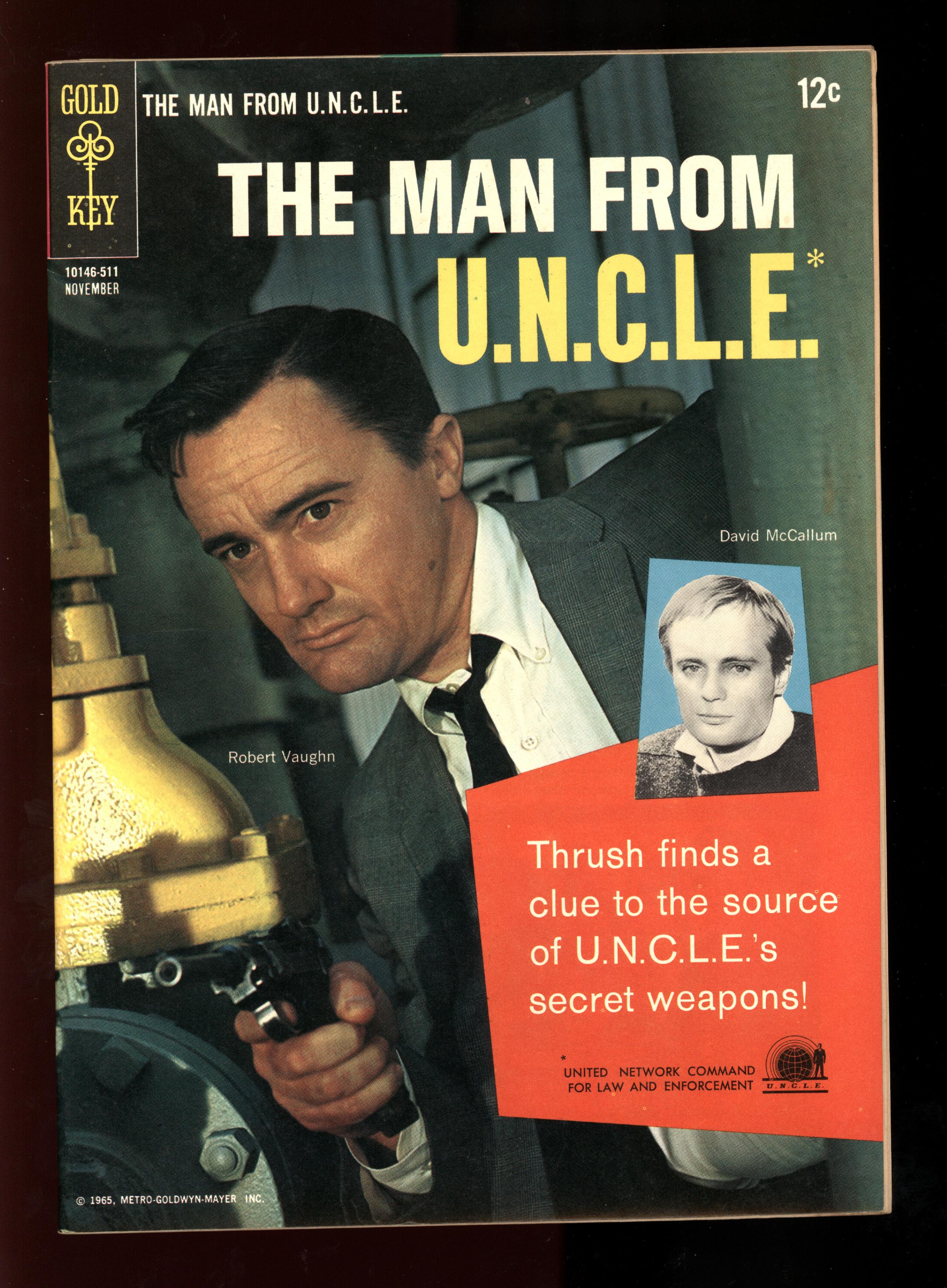THE MAN FROM UNCLE Front Cover