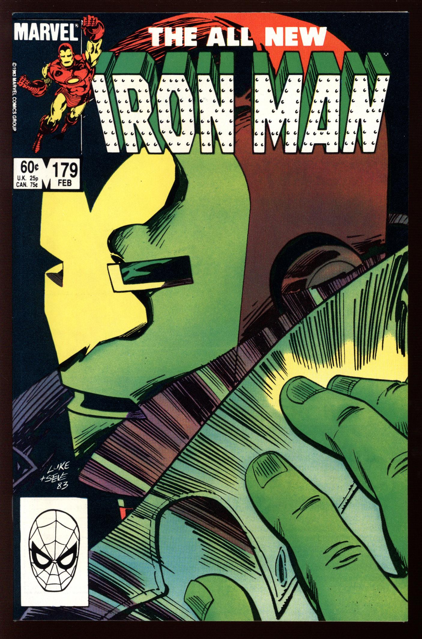 IRON MAN #179 9.2 Front Cover