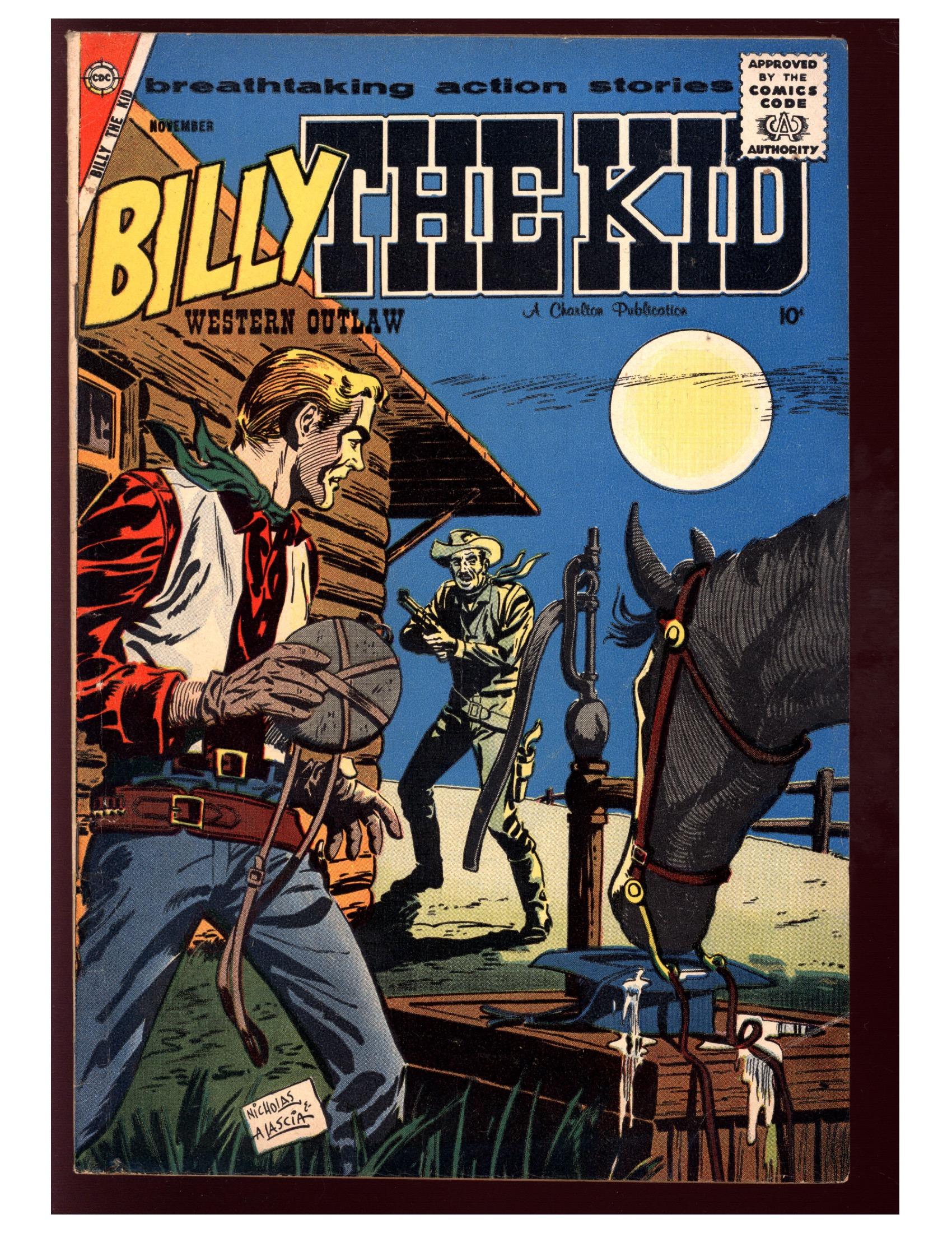 BILLY THE KID Front Cover