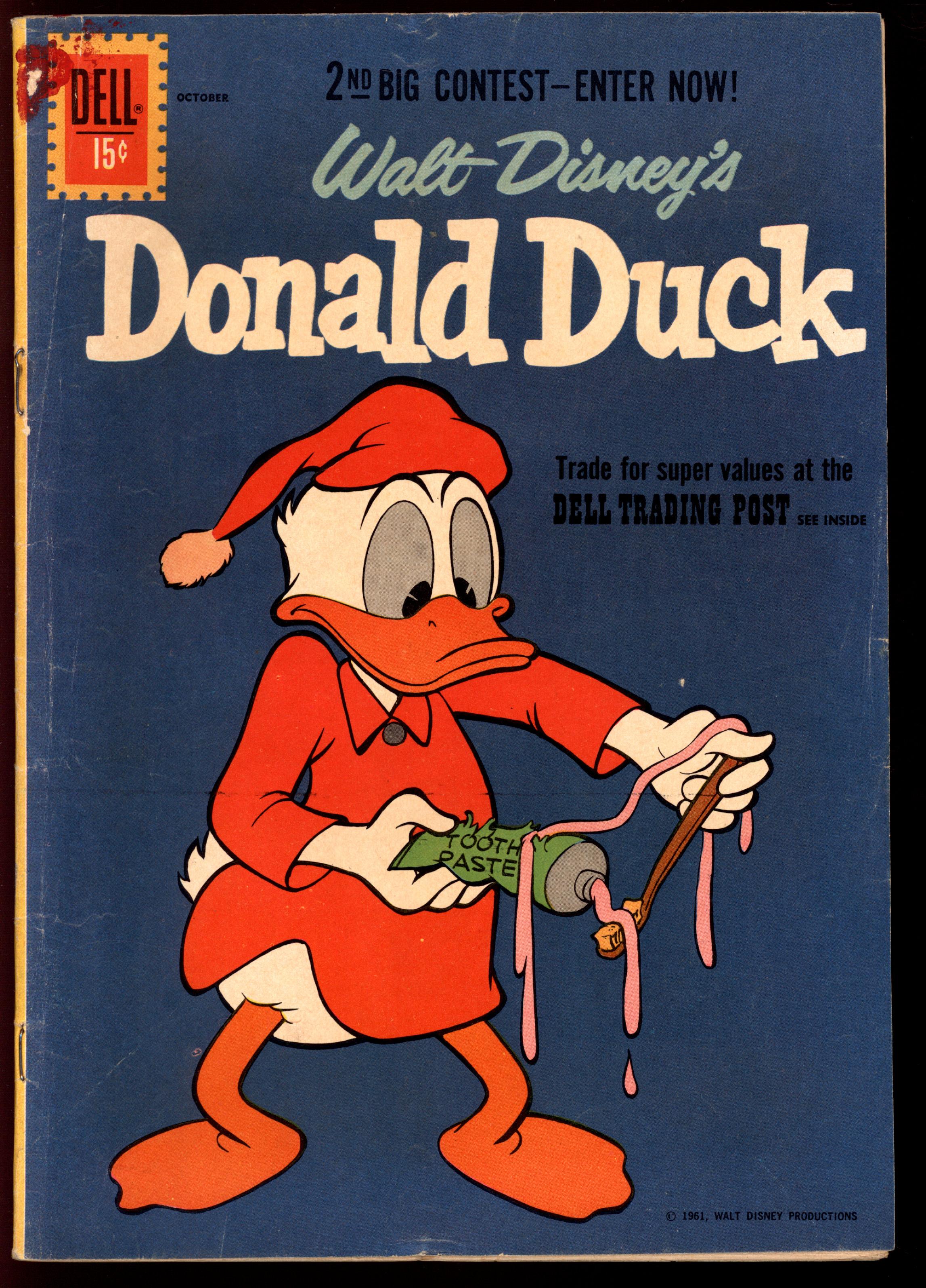 DONALD DUCK Front Cover