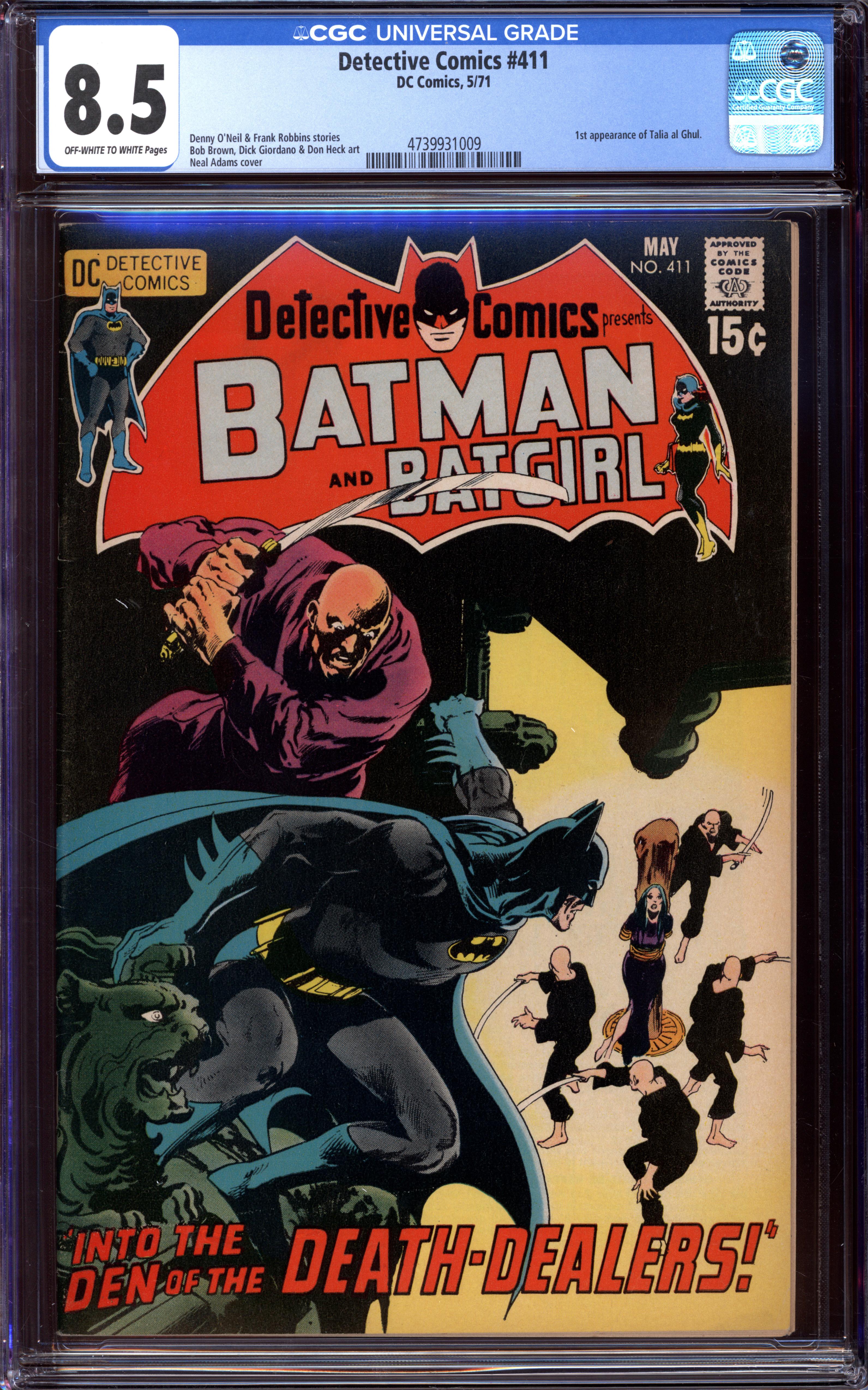 DETECTIVE COMICS Front Cover