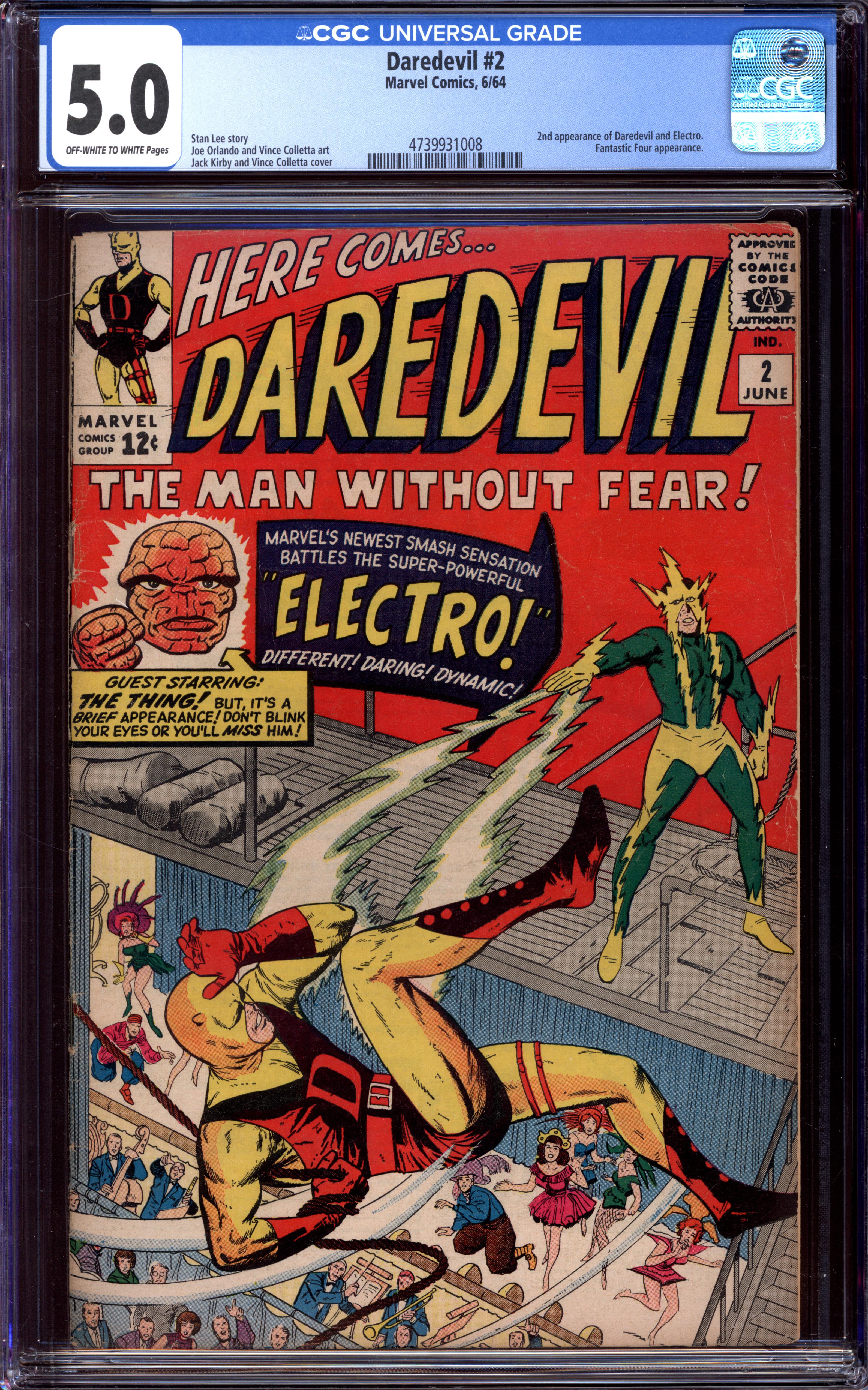 DAREDEVIL Front Cover