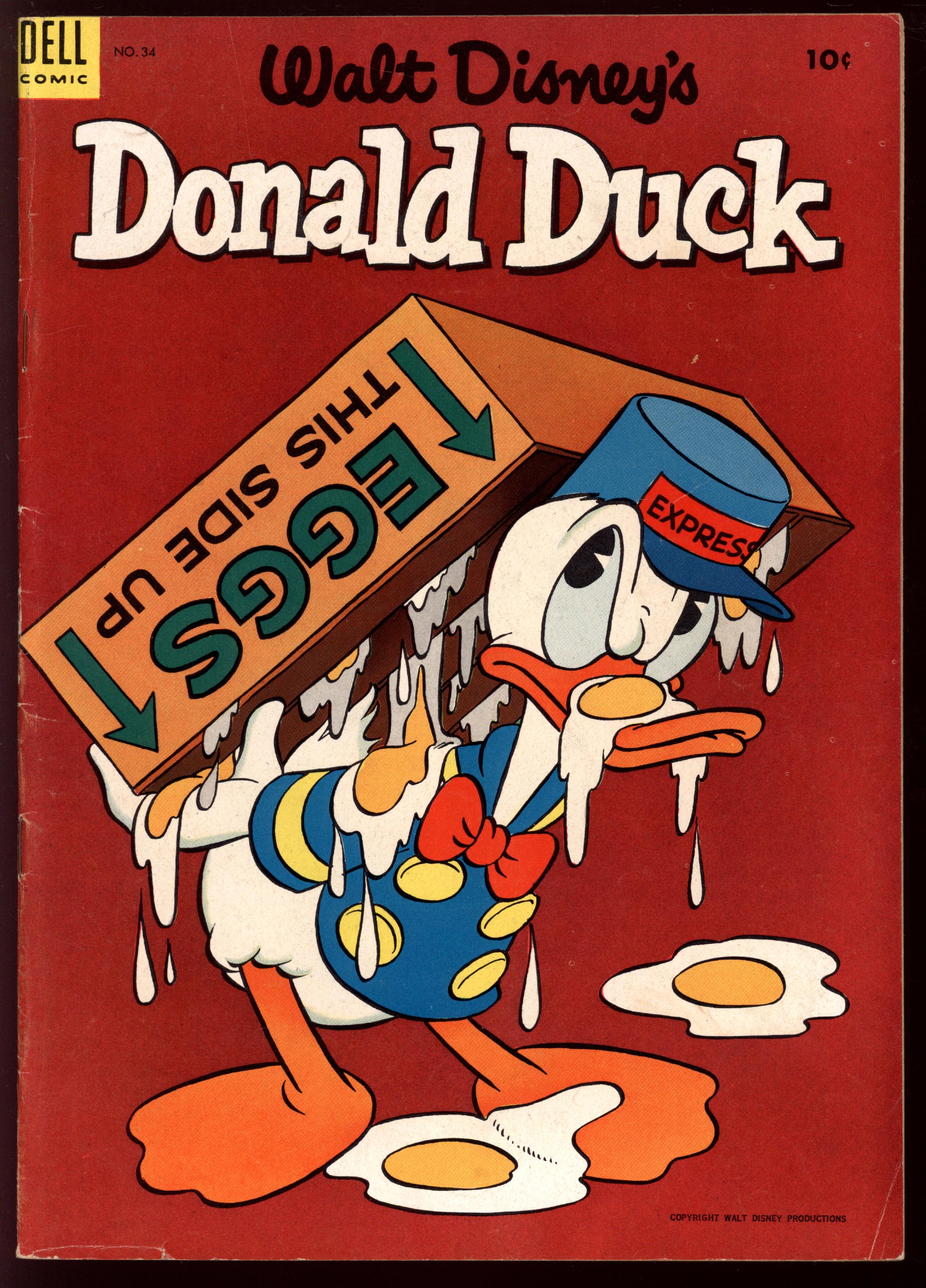 DONALD DUCK Front Cover