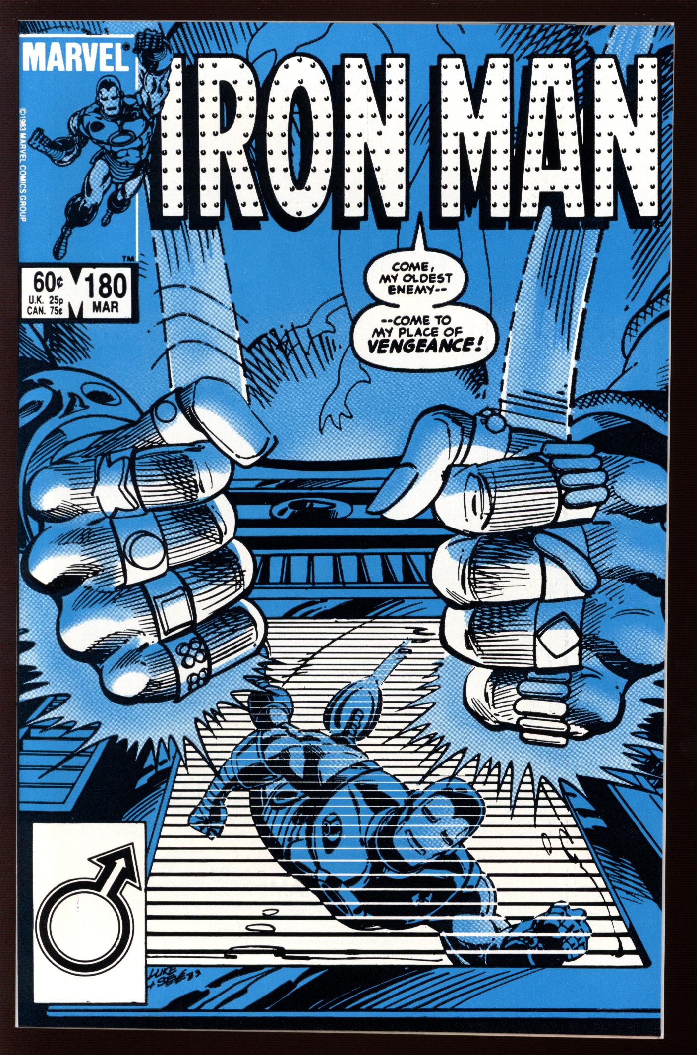 IRON MAN #180 9.6 Front Cover